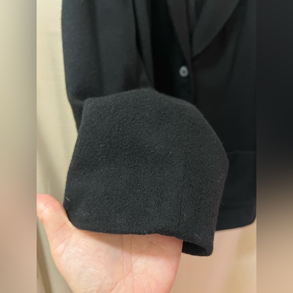 Vintage Eddie Bauer Wool Angora Blend Blazer Jacket Tall Large - Picture 5 of 10